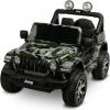 Vienvietīgs bērnu elektromobilis Toyz Jeep Rubicon, zaļš