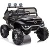 Lean Cars LEAN SPORT Bērnu vienvietīgs elektromobilis Mercedes Unimog S, melns lakots