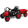 Toyz TOYZ-7141 traktors, sarkans Vienvietīgais bērnu elektromobilis