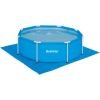 Protective mat under the Bestway 58001 swimming pool