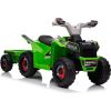 Lean Cars XMX630T Green Battery Quad Bike With Trailer