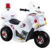 Lean Cars LL999 Electric Ride-On Motorbike White