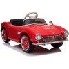 Lean Cars Electric Ride-On Car BMW Retro Red Painted