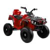 Lean Cars Quad BDM0906 Electric Ride On Vehicle Pumped Wheels - Red