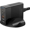 Wall charger Blitzwolf BW-S25, 75W, 3x USB + 3x USB-C (black)