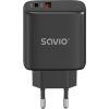 SAVIO LA-06/B USB Quick Charge Power Delivery 3.0 30W Internal charger