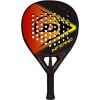 Padel tennis racket Dunlop INFERNO CARBON ELITE 365g Hybrid PRO-EVA profesionalams black/yellow/red