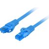 LANBERG PATCHCORD S/FTP CAT.6A 2M BLUE LSZH