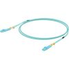 Ubiquiti UniFi ODN 5m fibre optic cable LC OM3 Aqua colour