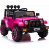 Bērnu vienvietīgs elektromobilis Jeep BRD-7588, rozā