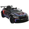 Bērnu vienvietīgs elektromobilis BMW M6 GT3, melns