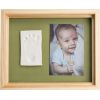 Baby Art Pure Frame Wooden  Art.3601092030 Dāvanu komplekts mazuļa pēdiņu/rociņu nospieduma izveidošanai