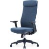 Up Up Ankara ergonomic office chair Black, Blue fabric
