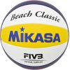Piłka siatkowa plażowa Mikasa Beach Classic biało-żółto-niebieska BV551C-WYBR / 5
