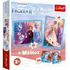 TREFL Pužļu komplekts 30+48 un Memo 24 "Frozen 2"