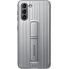 Samsung Galaxy S21+ Protective Standing Cover Light Gray Oriģinālie maciņi