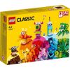 LEGO LEGO 11017 Classic Creative Monsters Construction Toy (Creative Set with LEGO bricks, box with building blocks for children from 4 years, construction toys)