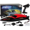 Import Leantoys Motorboat R/C 2.4G Red 35 KM/H