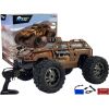 Import Leantoys Rally Car Remote Controlled Brown 2.4G 1:18 35 km/h Speed Control