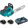 Makita DUC356PT2B Ķēdes zāģis 2x18V 2x5.0Ah akum 35cm sliede