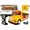 Import Leantoys Yellow RC Remote Controlled School Bus