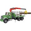 BRUDER MACK Granite timber transport-LKW - 02824