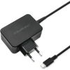 Qoltec 51024 Charger | 65W | 5-20V | 3-3.25A | USB type C | PD | Black