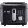 ELDOM Fryer FREET, 2.5 L, 400 g of fries, temperature regulator, removable oil tank, black