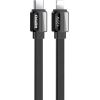 Cable USB-C-lightning Remax Platinum Pro, RC-C050, 20W (black)