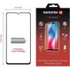 Swissten Full Face 5D Tempered Glass Aizsargstikls Pilnam Ekrānam Samsung A40 Melns