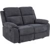 Dīvāns MORA 2-vietīgs, guļamkrēsls, tumši pelēks