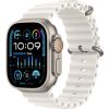 Apple Watch Ultra 2 GPS + Cellular, 49mm Titanium Case with White Ocean Band