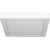 Pl.l-SIGARO SQUARE 24W LED 4000K 2400lm balta