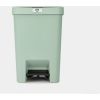 BRABANTIA atkritumu tvertne ar pedāli StepUp,25 l, Jade Green - 800283