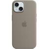 Apple iPhone 15 Silicone Case with MagSafe Clay