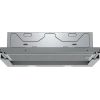 Siemens iQ100 LI64LA521 cooker hood Semi built-in (pull out) Metallic, Silver 389 m³/h B