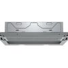 Siemens iQ100 LI64LA521 cooker hood Semi built-in (pull out) Metallic, Silver 389 m³/h B