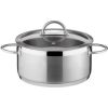 VISION KATLS 20CM, 3L, AR VĀKU, NER.TĒR., INDUKCIJAI, Tescoma