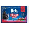 BRIT Premium Cat Meat Plate - wet cat food - 4x100g