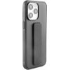 iLike iPhone 15 Plus Silicone Case with stand Apple Black