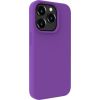 Evelatus iPhone 15 Pro Premium Soft Touch Silicone Case Apple Deep Purple