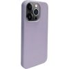 iLike iPhone 14 Pro Silicone plastic case Eco Print Design Flower Apple Purple