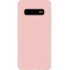 Evelatus Galaxy S10+ Nano Silicone Case Soft Touch TPU Samsung Beige