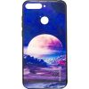 Evelatus Y6 2018 Picture Glass Case Huawei Valley Moon