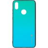 Evelatus Y7 2019 Gradient Glass Case 6 Huawei Lagoon