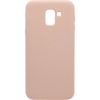 Evelatus Samsung J6 Plus Silicone Case Samsung Pink Sand