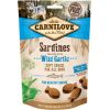 CARNILOVE Semi Moist Snack Sardines Enriched With Wild Garlic - Dog treat with sardines and garlic - 200 g