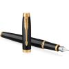 Parker IM fountain pen Cartridge filling system Black, Gold 1 pc(s)