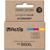 Actis KH-305CR ink for HP printer; HP 305XL 3YM63AE replacement; Standard; 18 ml; color