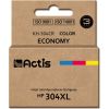 Actis KH-304CR ink (replacement for HP 304XL N9K07AE; Premium; 18 ml; color)